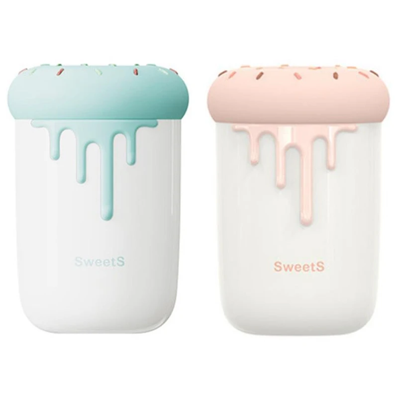 

250 мл симпатичный увлажнитель воздуха в виде пончика Женская романтическая лампа мини-распылитель воды для автомобиля