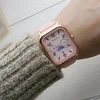 Famous Brand Women Calendar Watch Rectangular Luminous Ladies Quartz Watches Silicone Strap Wristwatch Relojes Para Mujer 1