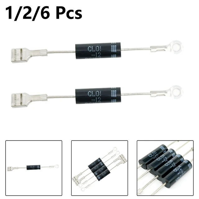 1/2/6 pièces Four à micro-ondes CL01-12 Unidirectionnel Général