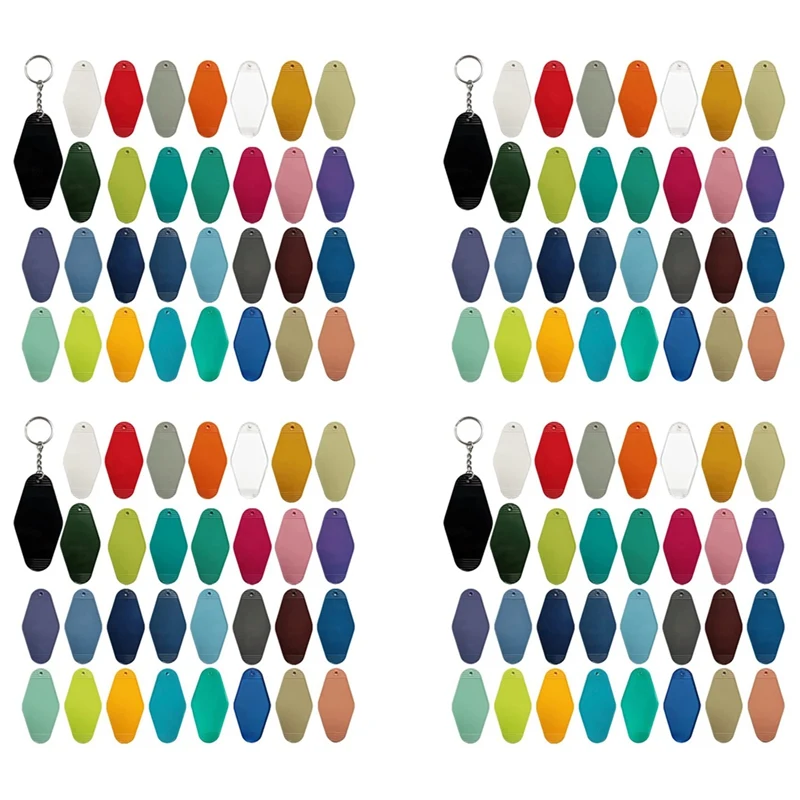 

128 шт., заготовки для брелоков для ключей