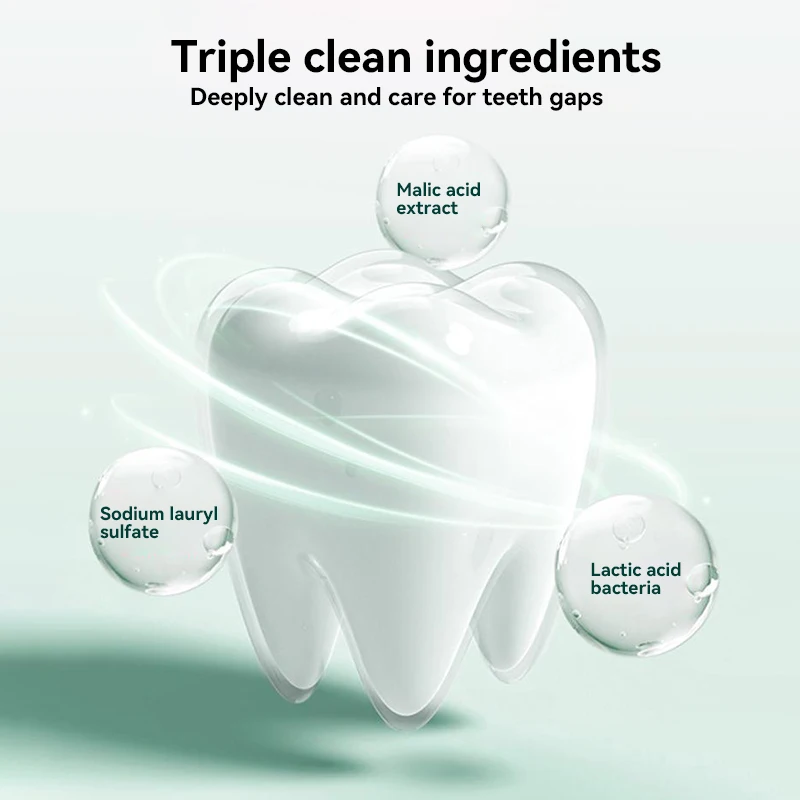 Probiotics Solid Toothpaste Tablets Portable Mouthwash Water Cleaning Mouth Stains Removing Tooth Powder