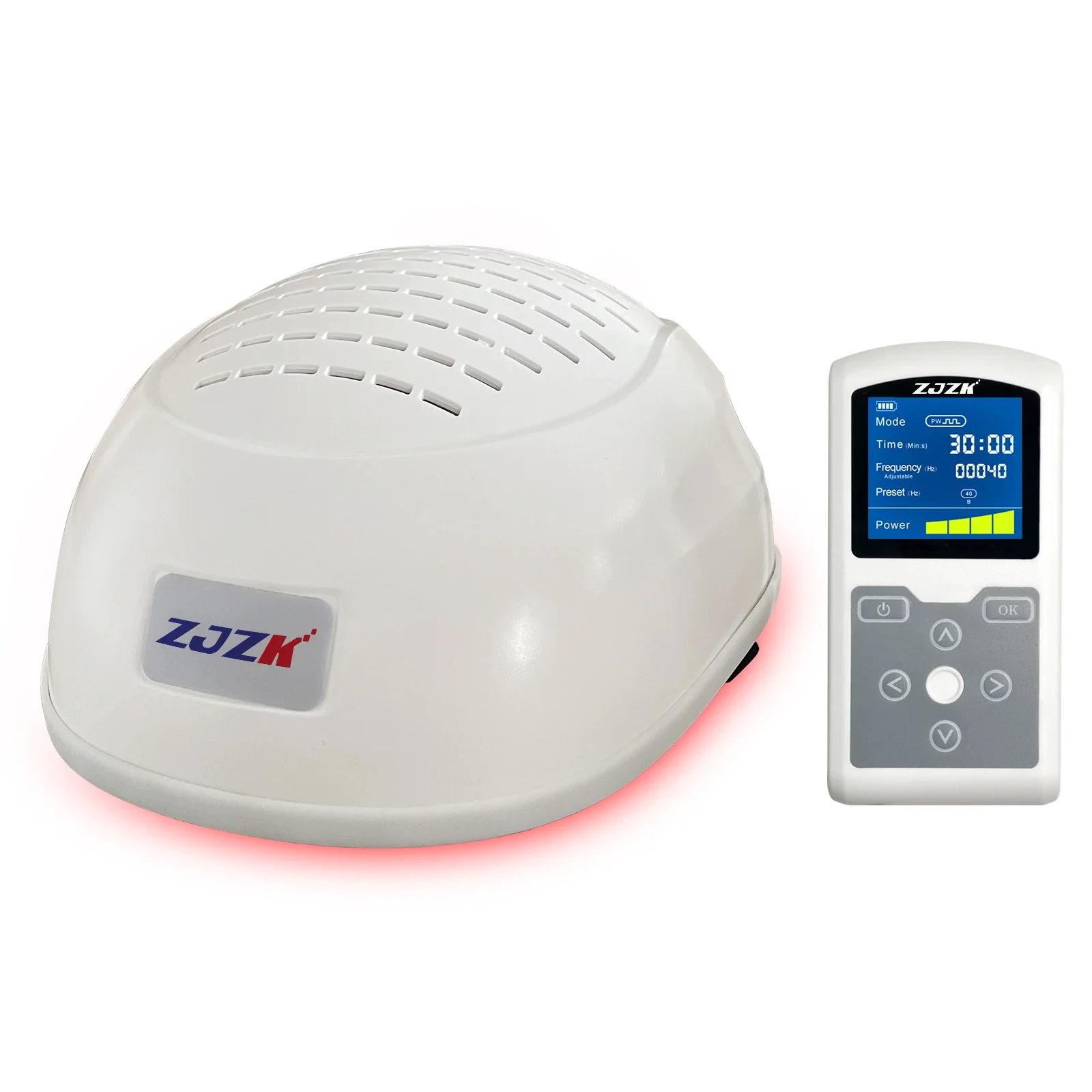 

ZJZK PDT Phototherapy Machine 810nm 1070nm 40Hz Near Infrared LED Light Brain Disease Therapy Helmet for Stroke Rehabilitation