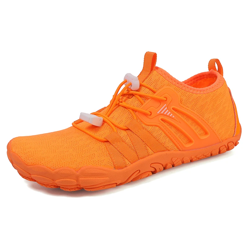 Water Shoes Women Men Five Fingers Outdoor Non-slip Upstream Wading Swimming Barefoot Aqua Shoes Solid Color Sneakers Unisex New