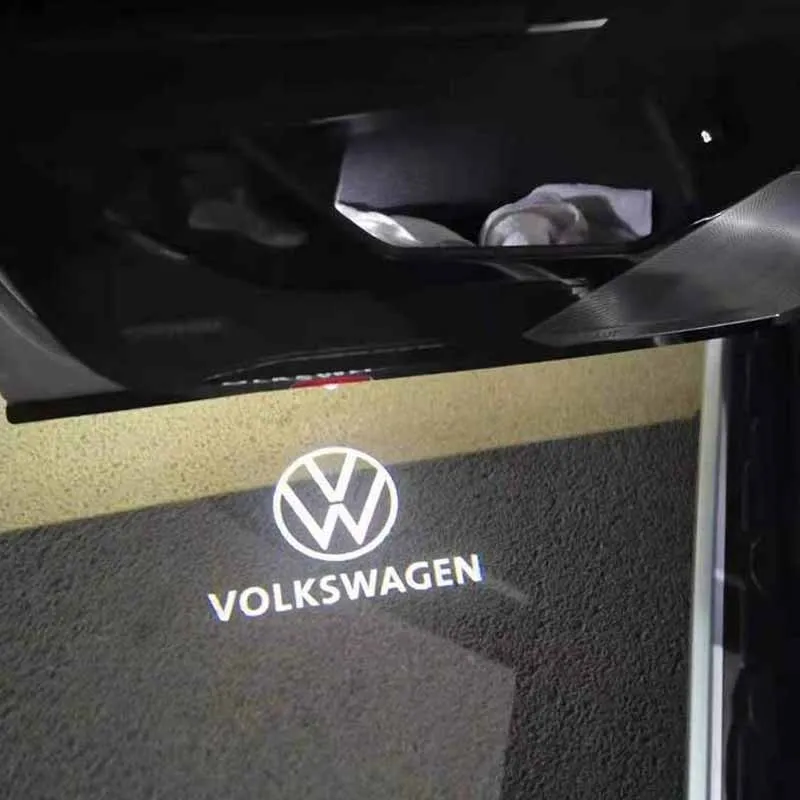 VW with letter
