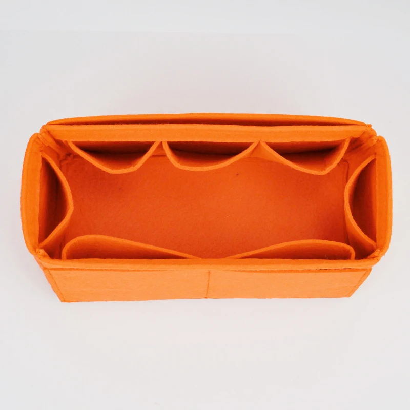 Felt Insert Bags Organizer Fit For H Birkins 25 30 35 40 Makeup Lining Handbag Organiser Portable Cosmetic Base Shaper 5