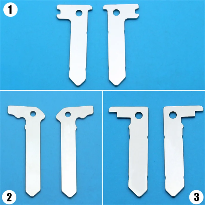 Spare Emergency Smart Remote key blade For Honda motorcycle Insert Small Key 10pcs key case car key key shell motorcycle key