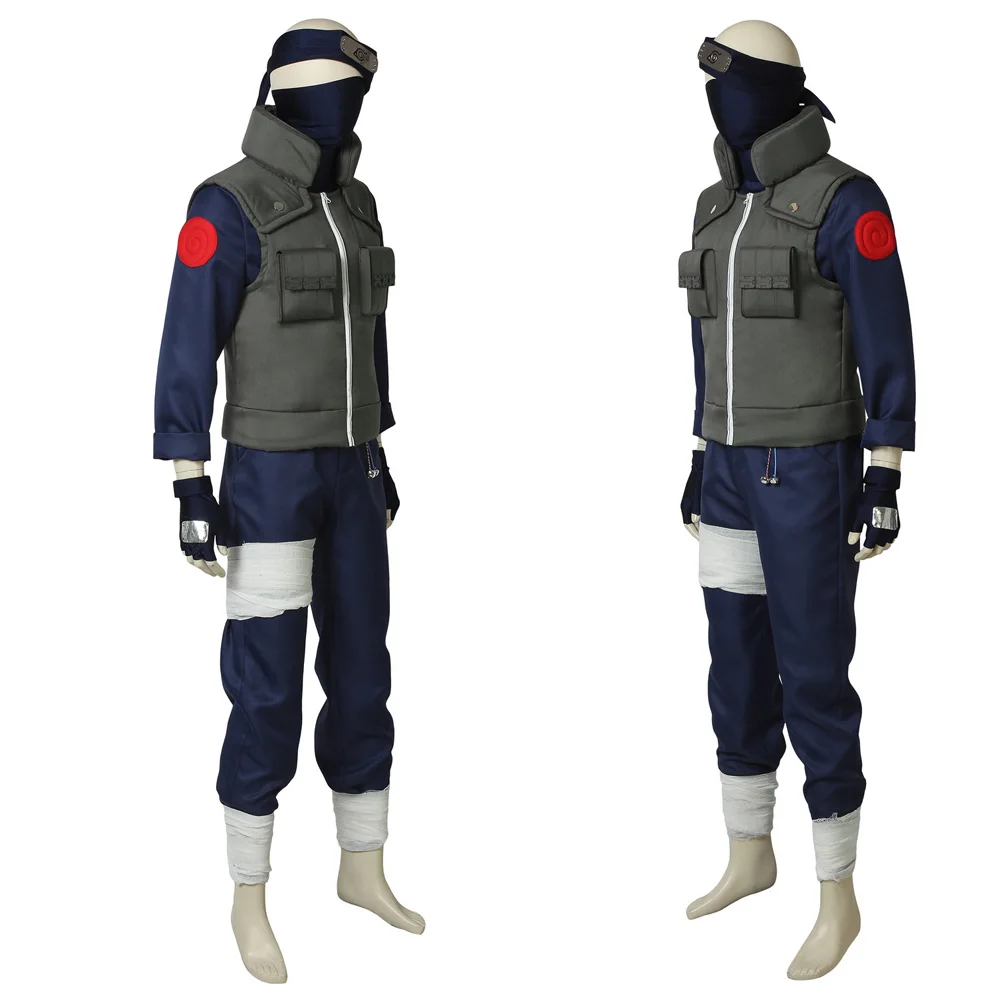 Hatake Kakashi Naruto cosplay costume