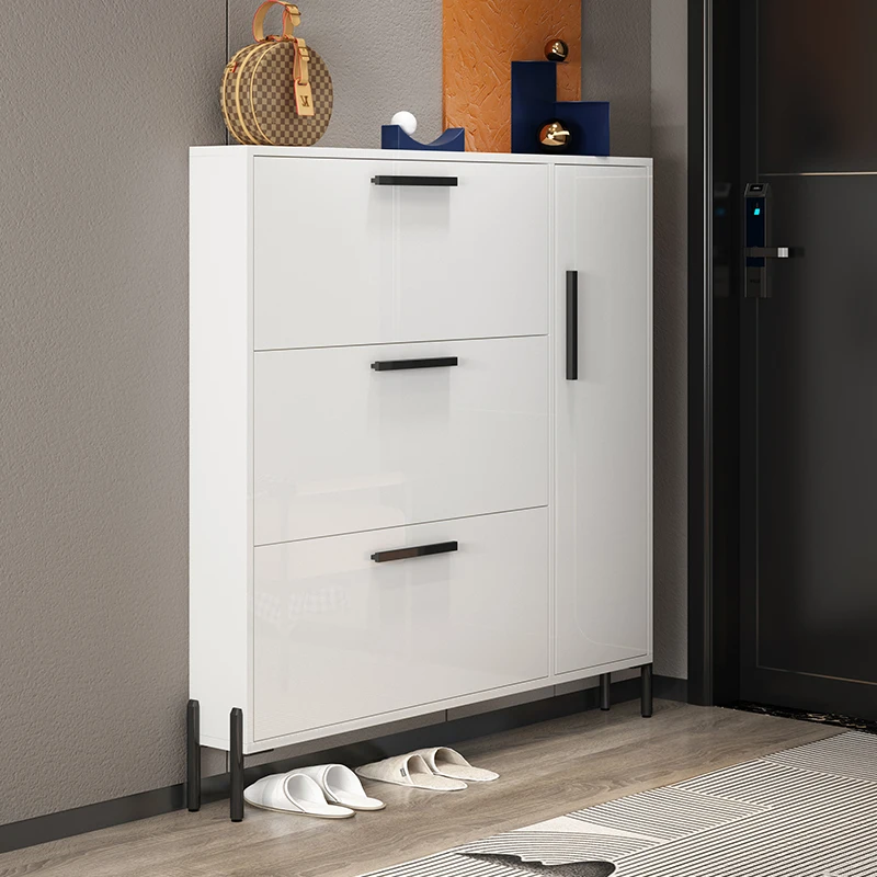 

Vertical Shelf Shoe Cabinets Wardrobe Vertical Cheap Ultra Thin Shoe Cabinets Space Saving Meubles De Couloir Furniture WW50SC