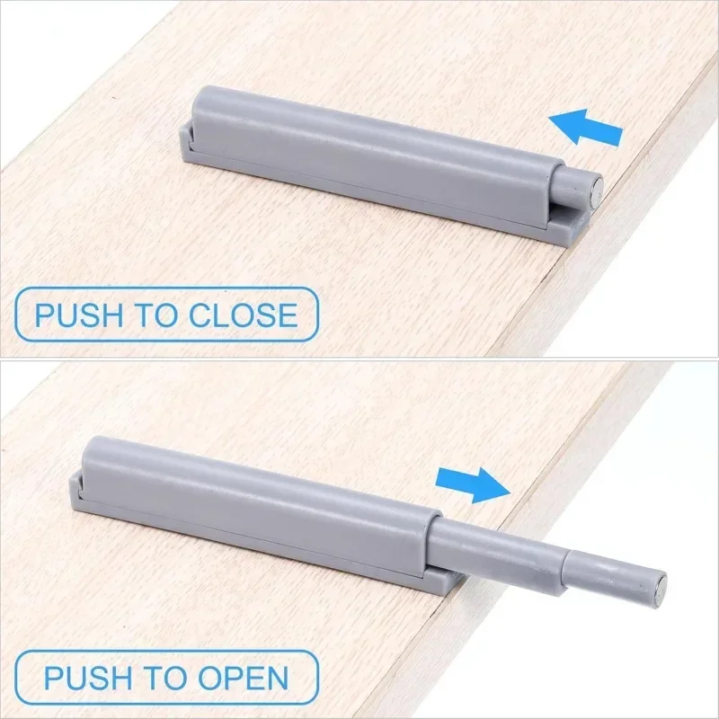5/10Pcs Magnetic Push Latches for Cabinets Push to Open Cabinet thumbnail 7