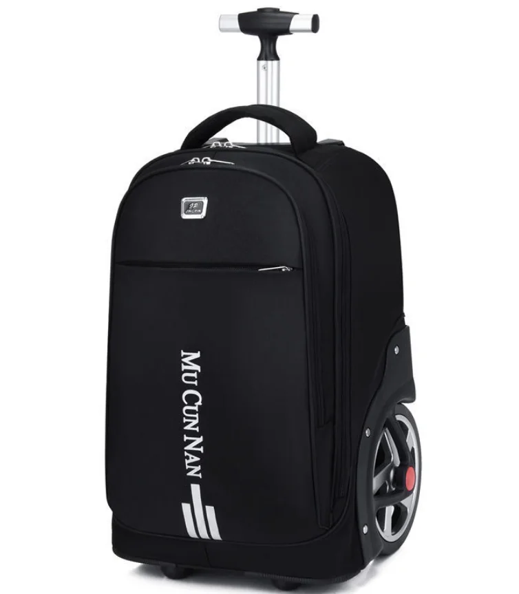 19 Inch Children Travel Rolling luggage Backpack School Rolling