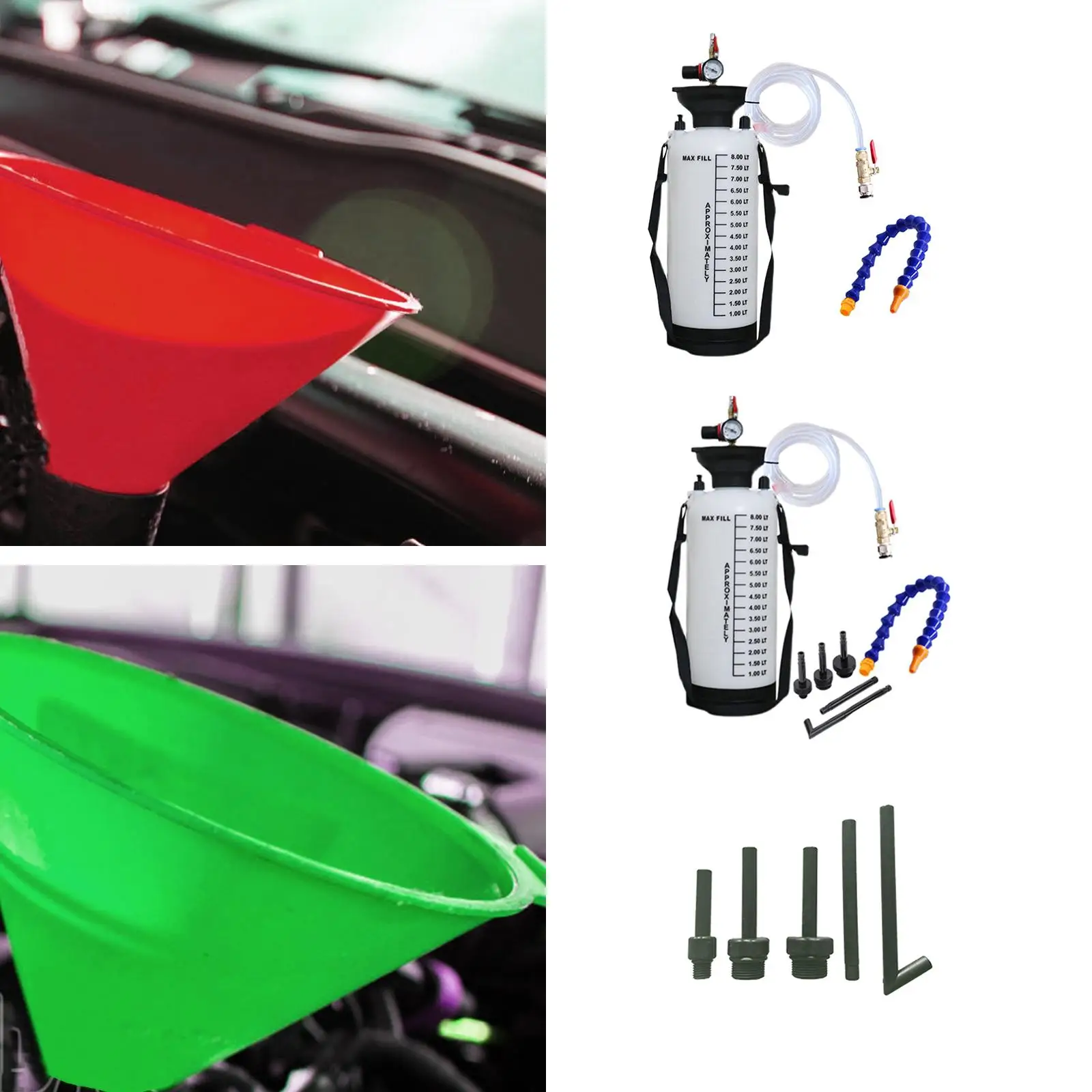 5L 8L Pneumatic Transmission Fluid Pump Quick and Efficient Pneumatic Pneumatic Fluid Extractor Oil Extractor Atf Refill System 2