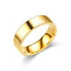 Stainless Steel Mirror Ring, High-Gloss Titanium Steel Band, Poker Magic Reflective Ring for Card Tricks 4
