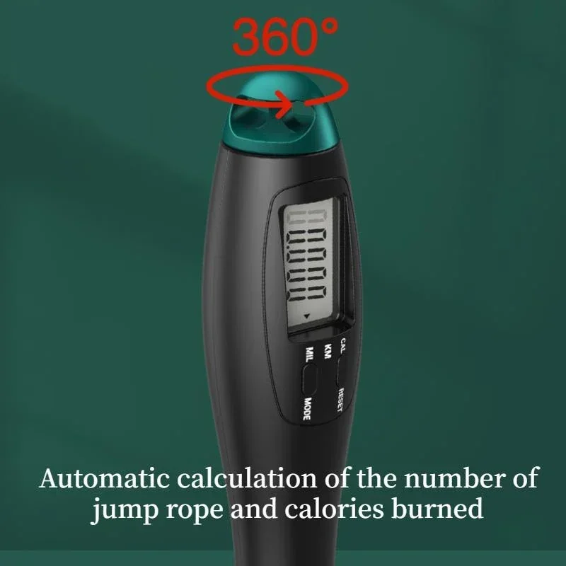 Counting Jump Rope ball Steel PVC Skipping Rope Exercise Adjustable Cordless jump rope Fitness gym Training Home Sport Equipment jump rope