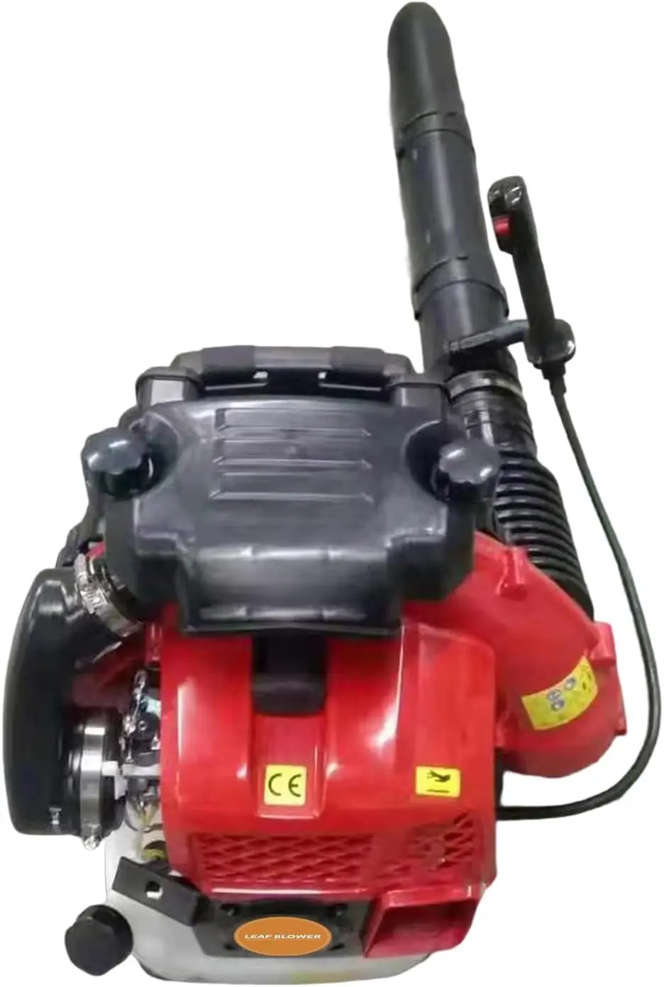 80CC Gas Powered Backpack Leaf Blower 900CFM Powerful 206MPH Extreme Duty 2-Cycle Petrol Powered Leaf blowers for Lawn