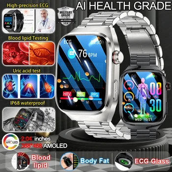 2025 AMOLED Military Smartwatch