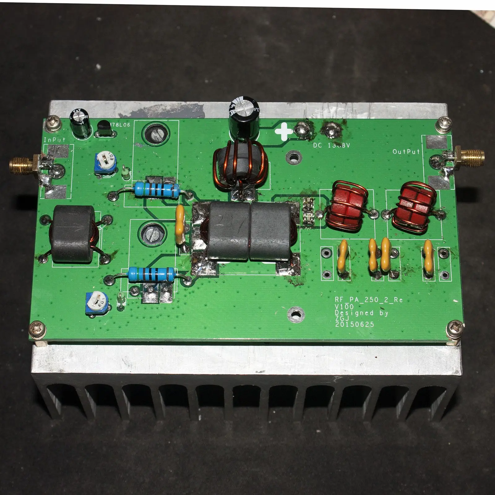 

Assembled100W HF Linear High Frequency RF Power Amplifier SSB CW Transceiver + 7M/14M LPF Low Pass Filter