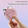 Rechargeable facial massager, 3 thermal vibration modes, women's portable skincare device, deep hot compress compression for mus 2