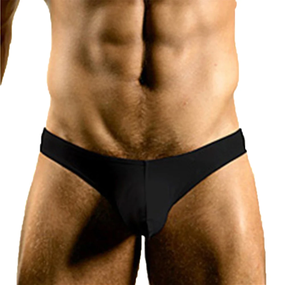 

Mens U Convex Pouch Brief Thin Underwear Super Smooth Soft Skinny Briefs Bikini Underpants Low-waist Panties For Man
