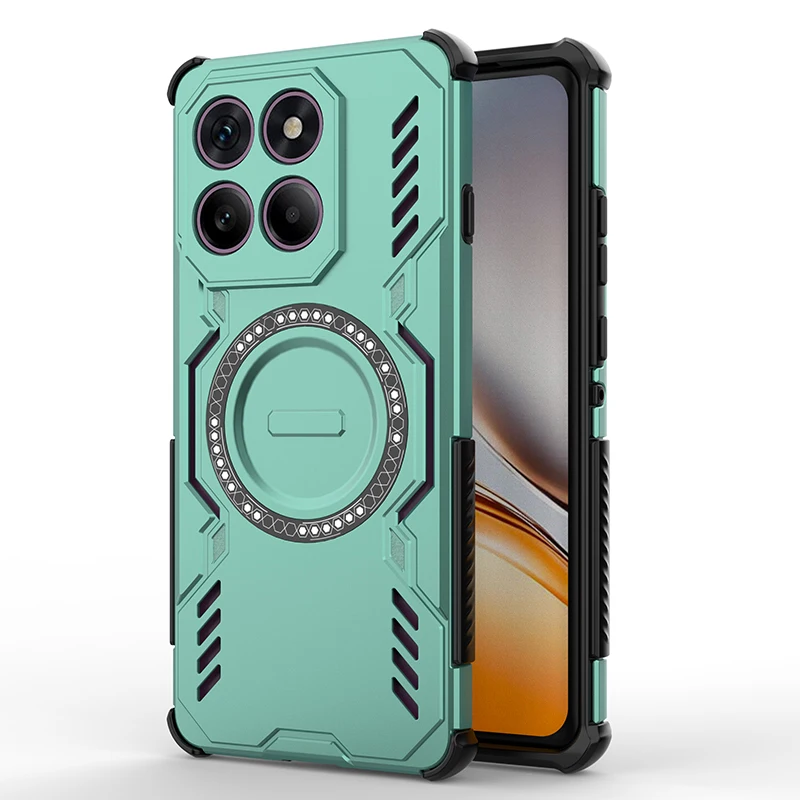 Enhanced Shockproof Magnetic Heat Dissipation Armor Case - Power Back Cover
