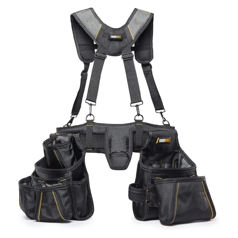 ToughBuilt TB-302-6 Pro Carpenter Suspension Rig With Pockets Tools Packaging Bag 4