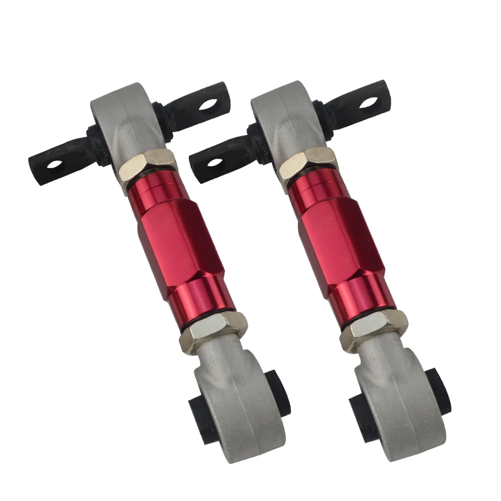 Rear Adjustable Camber Arms Kit 10mm Hole for Honda CRX Civic EK/EG Del Sol Acura Integra
