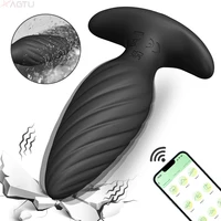 Bluetooth App Steuerung Anal Plug Vibrator für Frauen Butt Plug männliche Prostata Massage gerät Mastur bator Erwachsenen waren Sexspielzeug für Männer