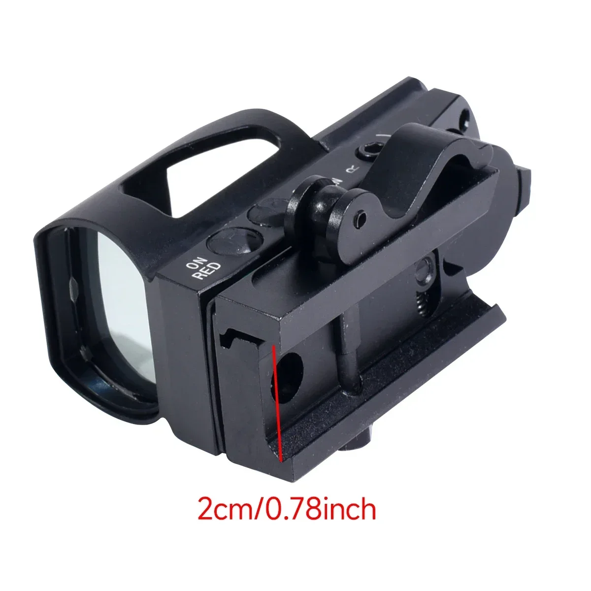 HD104QD Red Dot Sight Reflex 4 Reticle Airsoft Sight Green Red Dot Light Collimator Outdoor Hunting Riflescopes