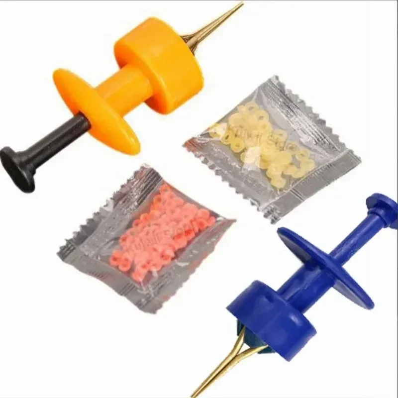 Convenient Red Worm Clipper - Practical Bait Binding Tool for Pellet Fishing, Worm Bait Clip for Easy Use At Home Easy To Use