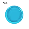 Blue plastics Plate