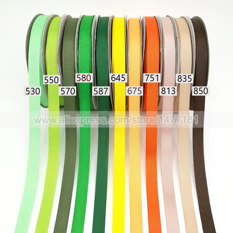6mm 9mm Grosgrain Ribbon Solid Colour Polyester Dense Grosgrain Tapes Hair Bows Making Tapes 213997 For ribbon decoration,ribbon supplies,grosgrain ribbon,polyester ribbon,sewing ribbon