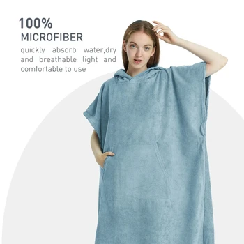 Quick Dry Poncho Towel 1