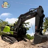 HUINA 1593 1:14 RC Alloy Excavator 22CH Big RC Trucks Simulation Excavator Remote Control Track Engineering Vehicle Toy for Boy 2