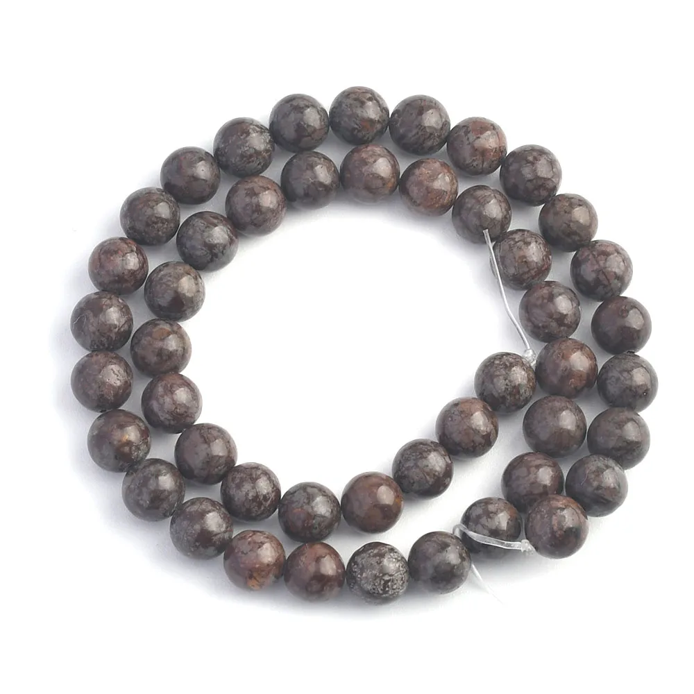 60PCS 6MM Naturale Blu Imperiale Diaspro Pietra Perline Forma Rotonda