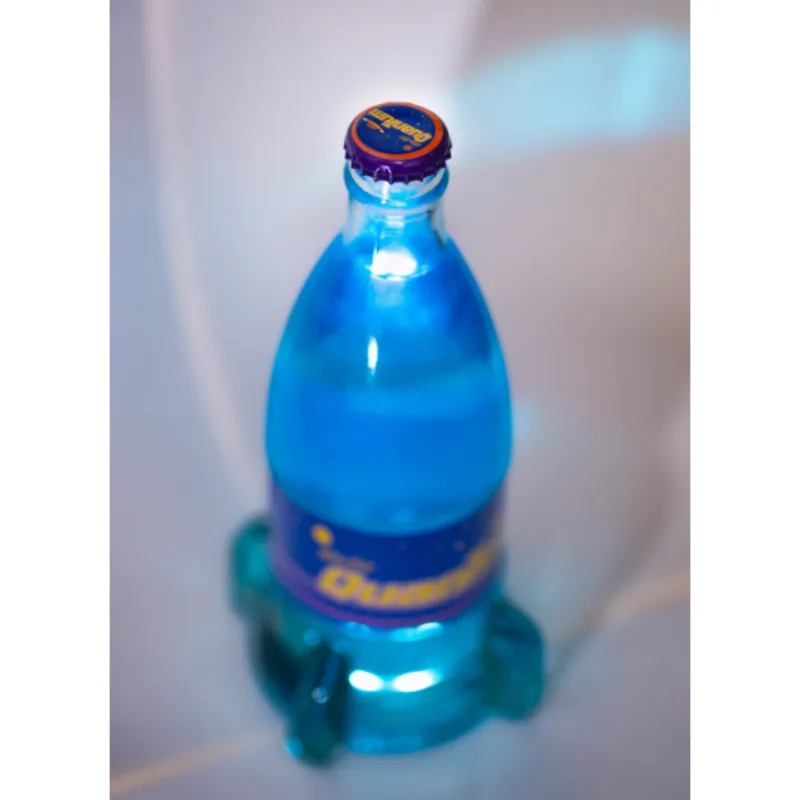 New Nukas Colas DIY Bottle with Cap Glass Bottle Cup No Liquid Figure Model Toy Peripherals Prop Gift Home Decoration Crafts