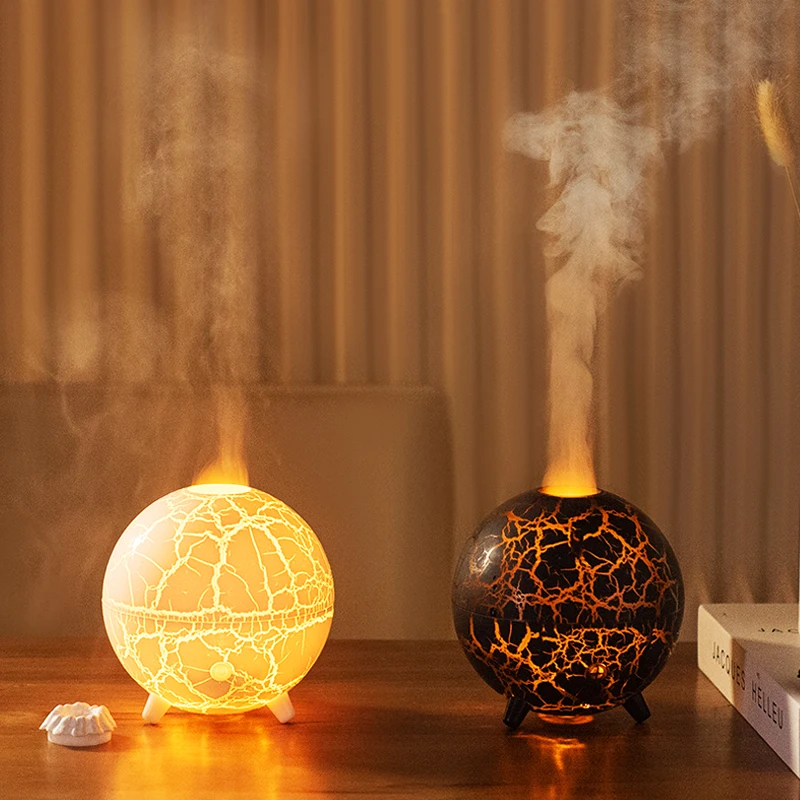 AESHORY Diffuser voor etherische oliën, 550 ml, geurverspreider met 12 x 5 ml etherische oliën, ultrasone luchtbevochtiger met 7 kleuren ledverlichting, automatische uitschakeling, voor thuis, yoga