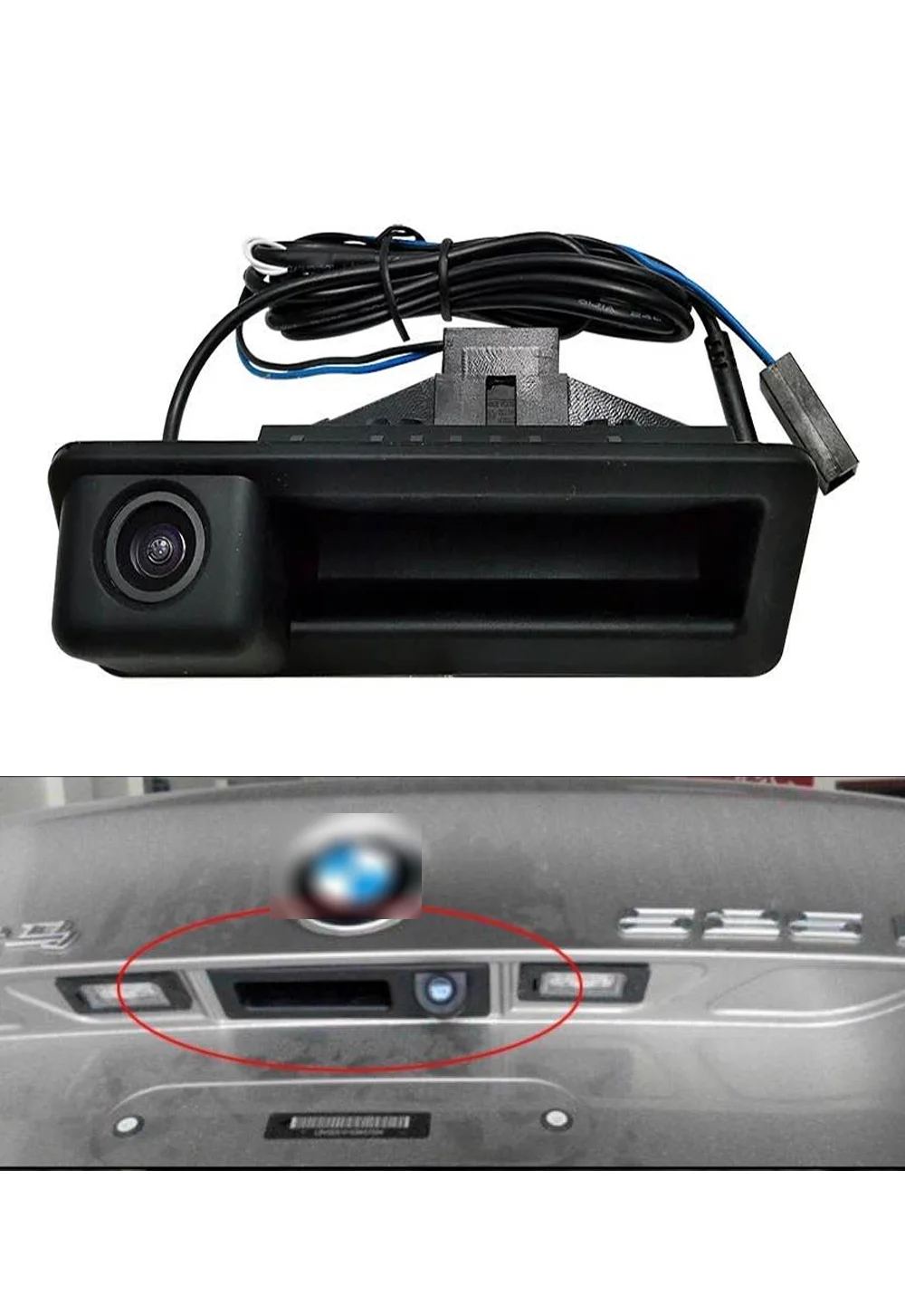 

Rear view camera for BMW Car DVD Player