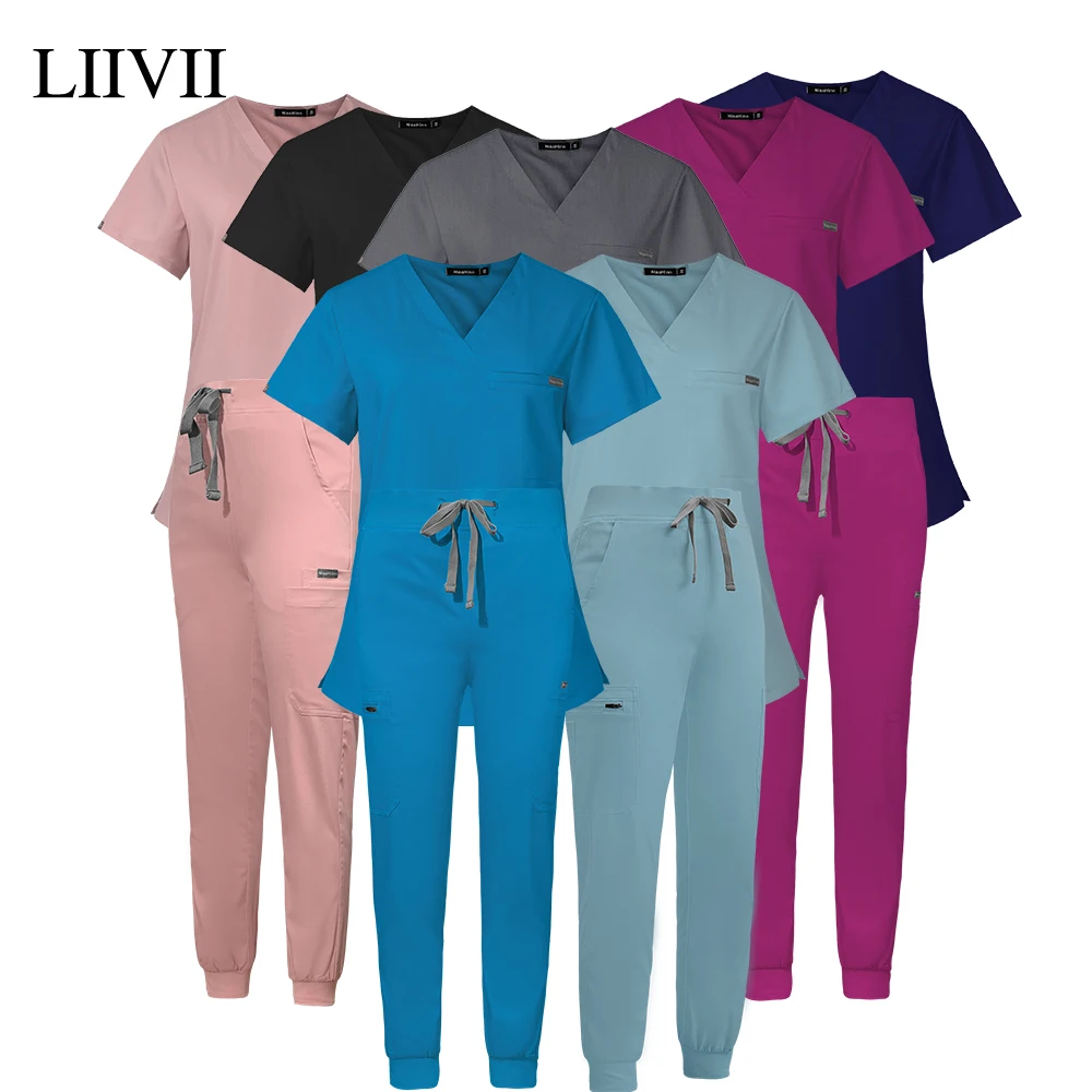 New Spa Salon Uniforms Hospital Scientist Work Set Pet Grooming