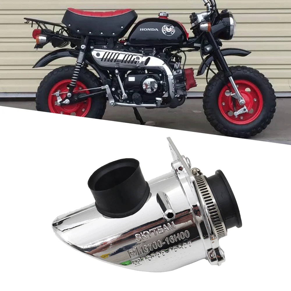 Filtro Aria Cromato Da 38Mm Per Honda Monkey Z50 Z50R Z50J Z50A Gorilla Bike Retro 50Cc 110Cc 125Cc Skyteam Bike Parti Del Motociclo