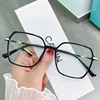 New Hot Prescription Eyeglasses Frame Fashion Women Eyeglasses Full Rim Flexible TR-90 Glasses Frame Optical Eyewear Female Spec 1