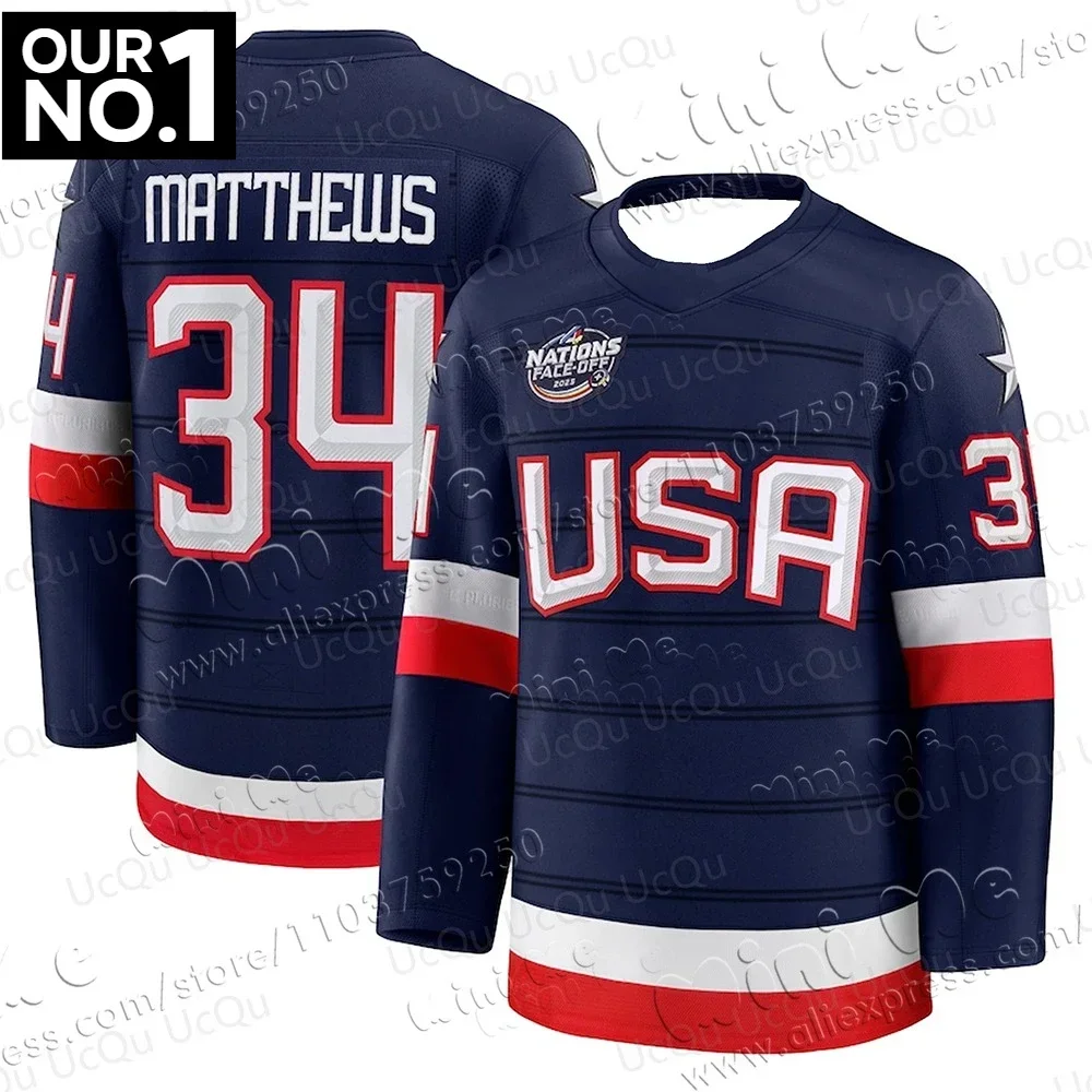 2025 All-Star Game Long-Sleeved Hoodie – Austin Matthews USA Ice Hockey: 2