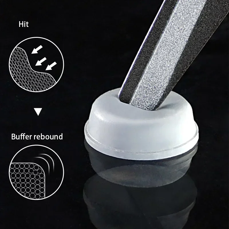 Strong Self-Adhesive Clear Door Stopper Silicone Damper Buffer Cabinet Bumpers Furniture Dots Cushion Protective Pads