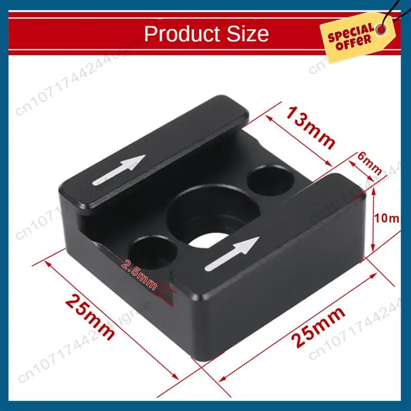 -A15I 3Set DSLR 카메라 케이지 리그/플래시/LED 조명/마이크/모니터 장착용 1/4 스레드 콜드 핫슈 마운트 어댑터