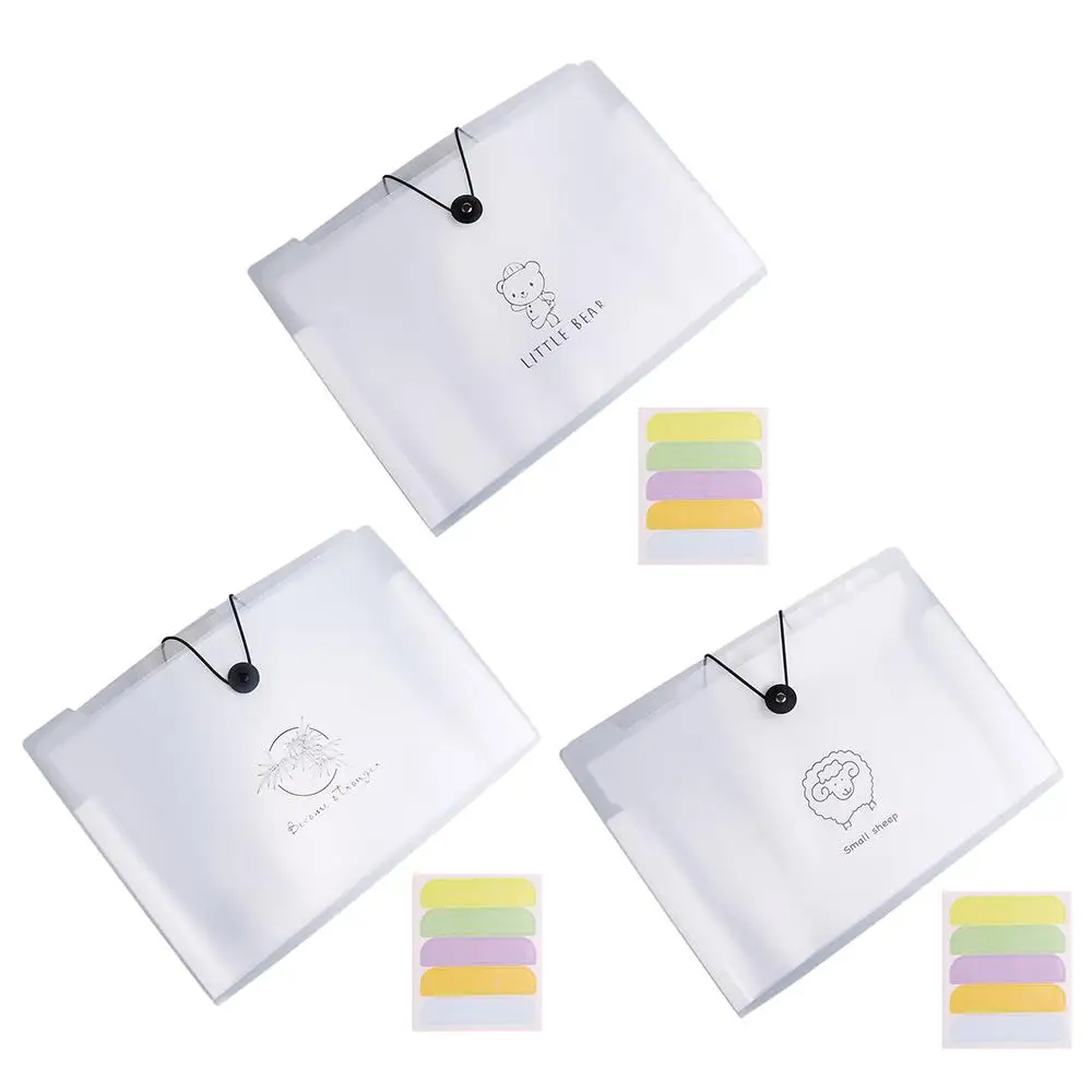 

Stationery Test Paper Storage Pocket Receipt Holder Card Holder A4 File Folder Ticket Holder Organ Document Bag