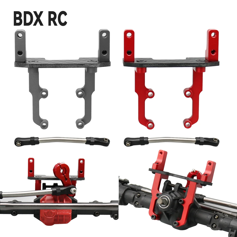 Steering Servo Crawler Rc 1/10 Axial Steering Links Scx10 Ii Carbon