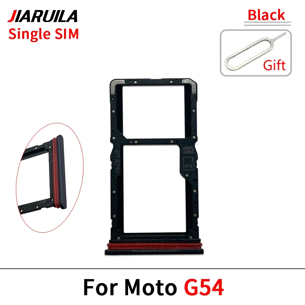 Moto G14 G54 G73 G84 마이크로 나노 SIM 카드 홀더 트레이 슬롯 홀더 어댑터 소켓 교체 부품