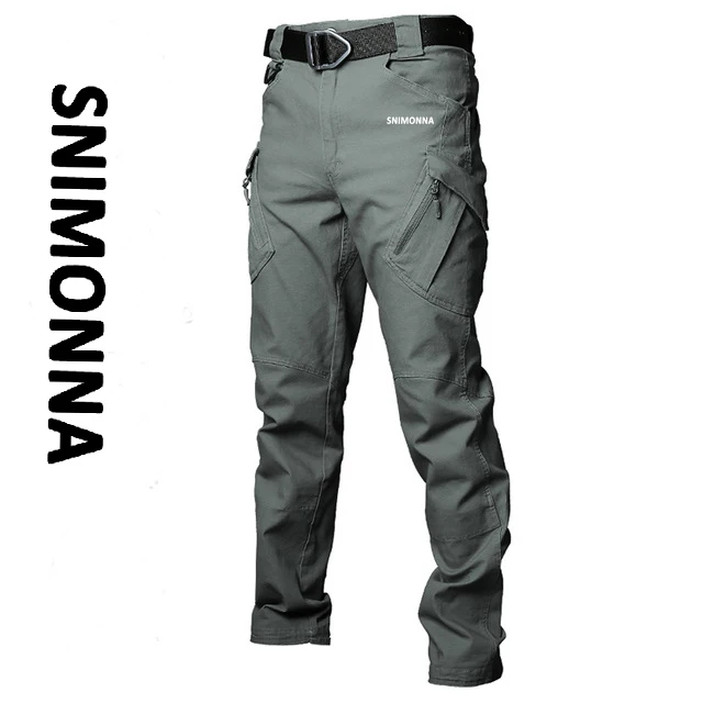 Spring/Summer Waterproof Fishing Pants Tactical Pants X9 Mountaineering Training Suit Multi Pocket Hunting