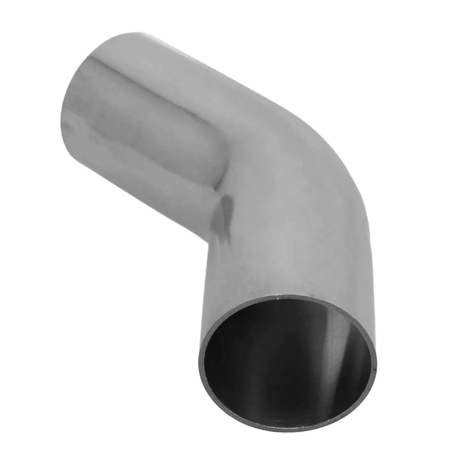 Versatile Stainless Steel Elbow 45° Degree Bend Exhaust Pipe Polished 19-51mm Silver Tool Accessories