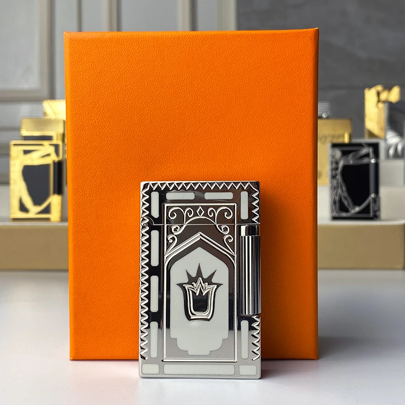 Mechero-retro style Man's brillante, carcasa de lat&oacute;n, envring de Viento, regalo para hombre, new product
