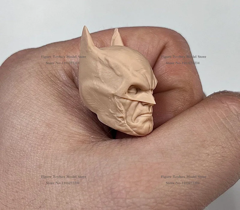 White Model 1/12 Unpainted Dark Knight Comic Bat Mutant Hero