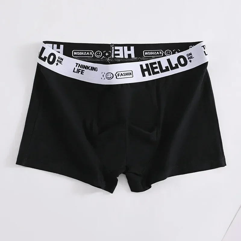 Männer Boxer Höschen Mann Unterwäsche Boxer Bequeme Männer Baumwolle Unterhose Weiche Calzoncillos Atmungsaktive Männliche Boxershorts
